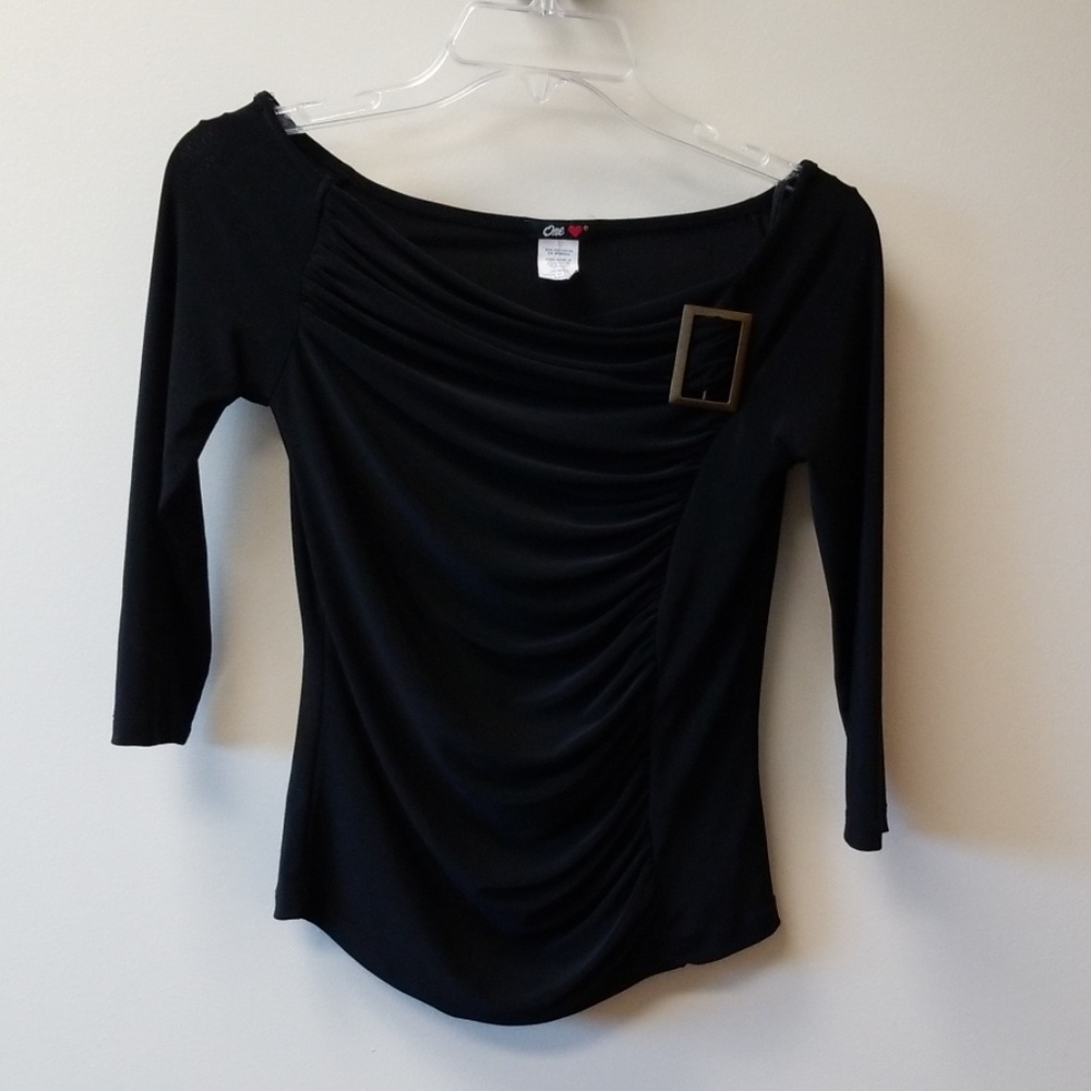 Ladies 3/4 Sleeve Casual Shirt